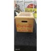 Image 2 : Beautiful reproduction Coca-Cola checkerboard crate 18"