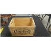 Image 4 : Beautiful reproduction Coca-Cola checkerboard crate 18"