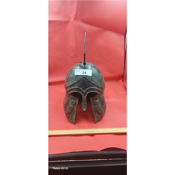 Heavy bronze? Greek helmet. Imported from Greece 14 