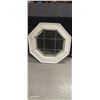 Image 1 : Antique octagonal window assembly 28" across, great architectual salvage