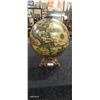 Image 1 : Vintage bar globe 21" tall