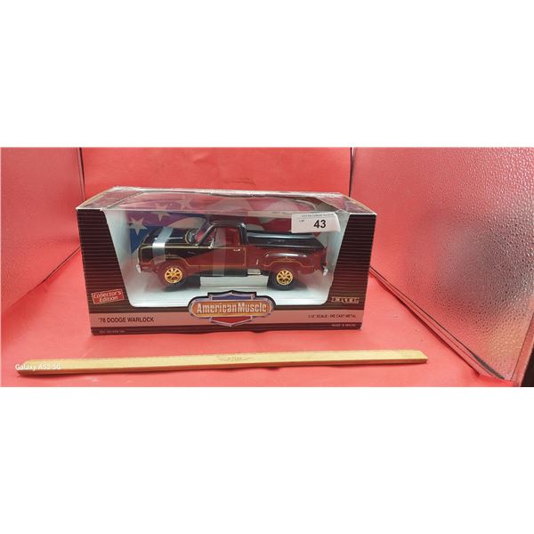 1:18 scale Dodge Warlock pickup by ERTL new in box