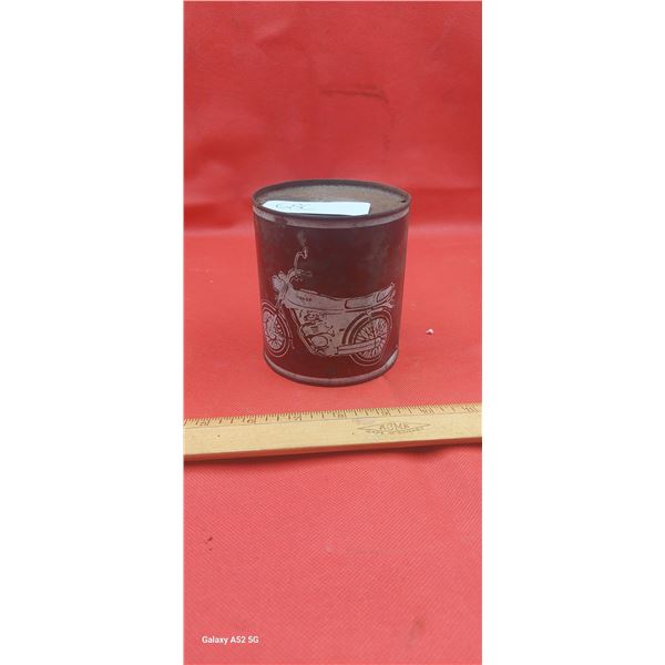 Vintage Honda oil tin