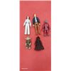 Image 3 : Collection of Star Wars action figures, 5 pieces, inc Lando, Chewie