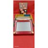 Image 2 : Beautiful never opened 60s Etch-A-Sketch with original cardboard and manual