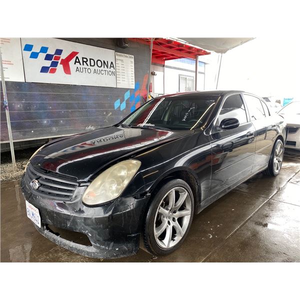 2006 INFINITI G35