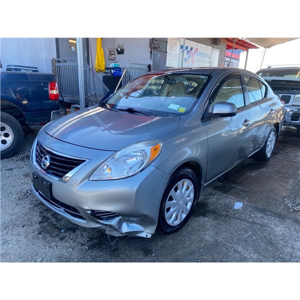 2012 NISSAN VERSA