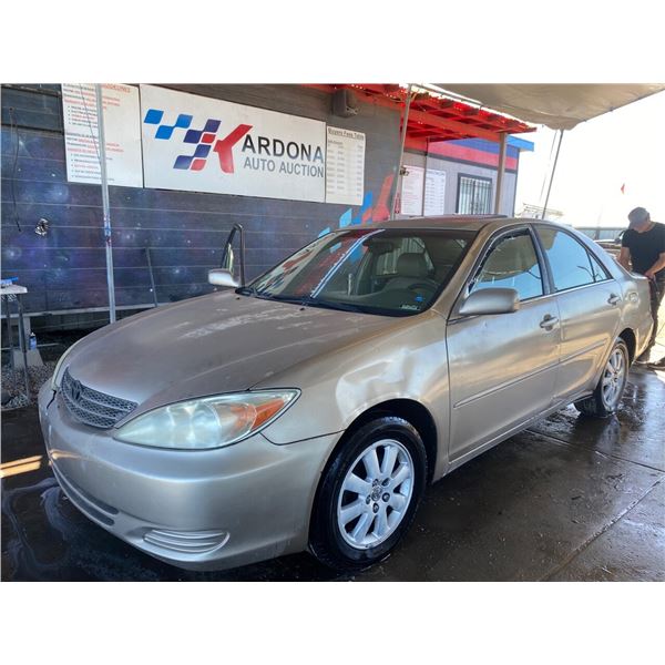 2002 TOYOTA CAMRY