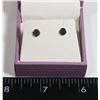 Image 2 : ROUND STUD EARRINGS STAMPED 925