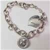 Image 1 : SILVER  BRACELET(~LENGTH 8INCHES)(~WEIGHT 25.75G)