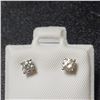 Image 1 : 14K WHITE GOLD DIAMOND (0.4CT,SI1-2,G-H) EARRINGS