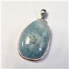 Image 3 : SILVER BIG AQUAMARINE 20.79G PENDANT