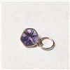 Image 1 : 10K YELLOW GOLD AMETHYST(0.72CT) PENDANT