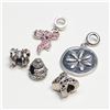 Image 2 : SILVER PANDORA STYLE BEAD PACK OF 5(WEIGHT 14.61G)