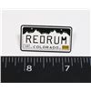 Image 1 : NEW THE SHINING THEME LAPEL PIN LICENSE PLATE