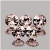 Image 1 : Natural Golden Pink Morganite 5 Pcs[Flawless-VVS]