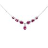 Image 1 : Natural  Red Ruby Necklace