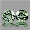 Image 1 : Natural Green Amethyst Pair 9.00MM[Flawless-VVS1]