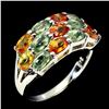 Image 2 : Natural Multi Color Sapphire Ring