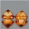 Image 2 : Natural Champagne Imperial Topaz Pair {Flawless-VVS1 }