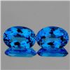 Image 1 : NATURAL AAA INTENSE SWISS BLUE TOPAZ PAIR