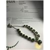 Image 2 : Natural Burma Jade/Jadite Type A Necklace - Untreated