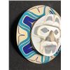 Image 2 : West Coast Native Moon Mask with Blue Heron Spirit