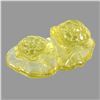 Image 1 : Natural Lemon Quartz Handcarved Turtle Family