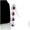 Image 2 : Natural Rhodolite Garnet Earrings