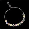 Image 2 : Natural Multi Color Sapphire Bracelet