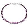 Image 1 : Natural Stunning Rhodolite Garnet Bracelet