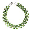 Image 2 : Natural Untreated Green Chrome Diopside Bracelet