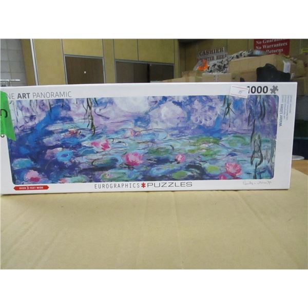 1000 PIECE quot WATER LILIES quot PUZZLE 1000 PIECE quot WATER LILIES quot PUZZLE