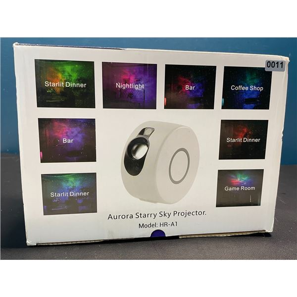 Lot of 1 Aurora Star Galaxy Projector/Starry Night Light Projector - New Sealed!