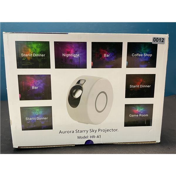 Lot of 1 Aurora Star Galaxy Projector/Starry Night Light Projector - New Sealed!