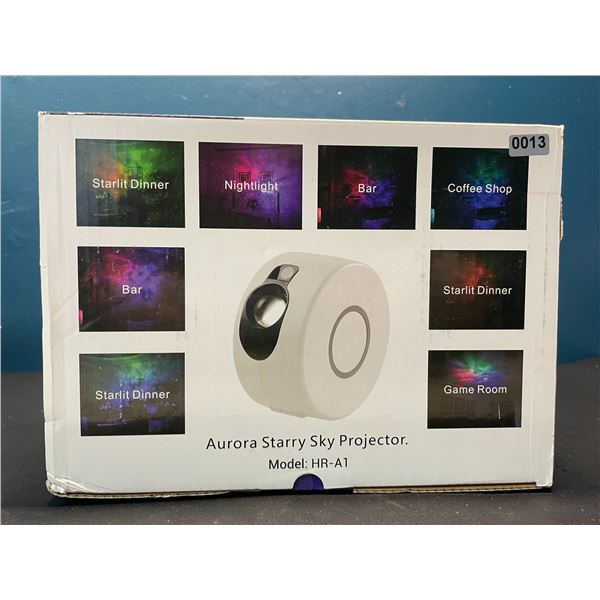 Lot of 1 Aurora Star Galaxy Projector/Starry Night Light Projector - New Sealed!
