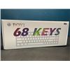 Image 2 : Lot of 1 Boyi 68 Keys NKRO Bluetooth Mechanical Gaming Keyboard - Matcha Green