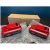 Image 1 : Lot of 2 Li-Ion 20V 3.0Ah Rechargeable Batteries for Porter Cable Tools - Model PCC680L