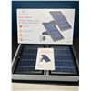 Image 1 : Lot of 1 2-Pack of Wasserstein Solar Panels - Charging Panels for Wyze Cam Outdoor