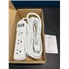 Image 1 : Lot of 1 Calion Multi-Outlet Waterproof Power Bar/Weatherproof Power Strip