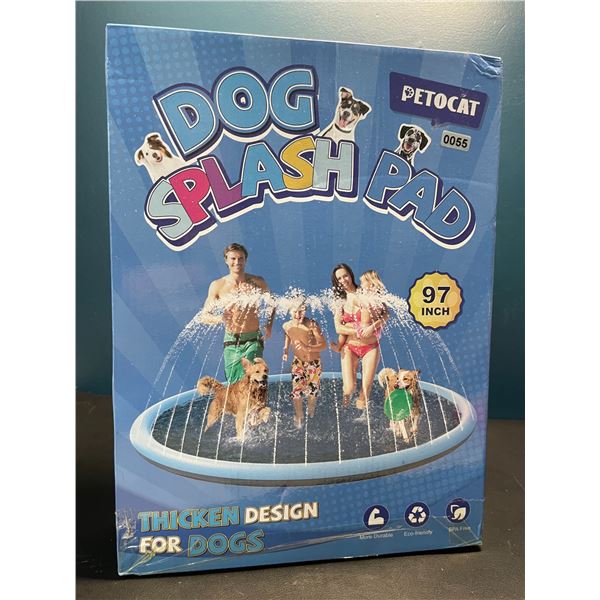 Lot of 1 Dog Splash Pad - 97 inch Large Size!