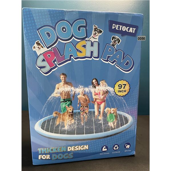 Lot of 1 Dog Splash Pad - 97 inch Large Size!