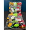 Image 1 : Lot of 2 Multi-Packs of Toddler Socks (12 per pack/24 Total)