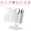 Image 1 : Lot of 1 TouchBeauty LED Trifold Makeup Vanity Mirror w/ Magnifiction - Brand New!