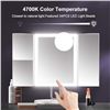 Image 2 : Lot of 1 TouchBeauty LED Trifold Makeup Vanity Mirror w/ Magnifiction - Brand New!