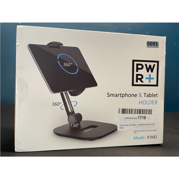 Lot of 1 PWR-PLUS Heavy Duty Aluminum Smartphone & Tablet Holder