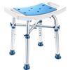 Image 1 : Lot of 1 Aliseniors Heavy-Duty Shower Chair/Seat - Brand New in Box!
