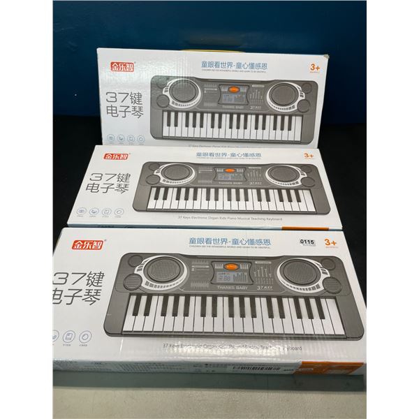 Lot of 3 Kids Piano Toys/Musical Keyboards