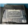 Image 2 : Lot of 1 DreamBeauty 10lb Weighted Blanket for Adults - Dark Grey - Large 41in x 60in Size!