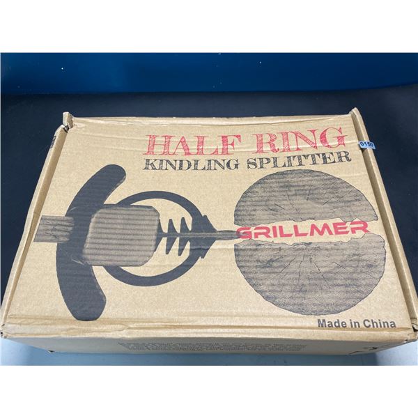 Lot of 1 Grillmer Half Ring Kindling Splitter/Log Splitter